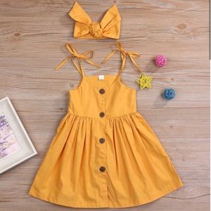 NWT Toddler Dress w Matching Bow